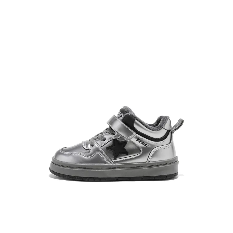 BIG WASP Wear resistant And Waterproof Mid Top Kids' Skateboarding Shoes Kids'-6