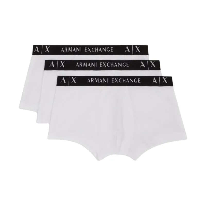 ARMANI EXCHANGEAE Underpants Men's 3 Pack White-0