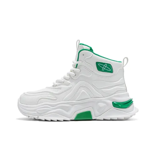 Grumpy Ram Slip Resistant Height Increasing Wear Resistant High Top Chunky Sneakers Men's