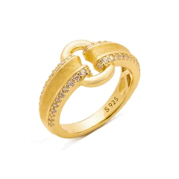 Fengyun Pavilion S925 Silver Rings Women's Gold