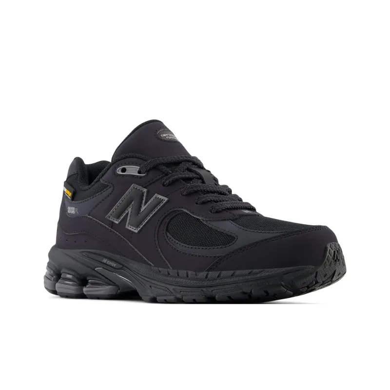 New Balance NB 2002 Abrasion Resistant Low Top Kids Lifestyle Shoes Black Teenagers-2