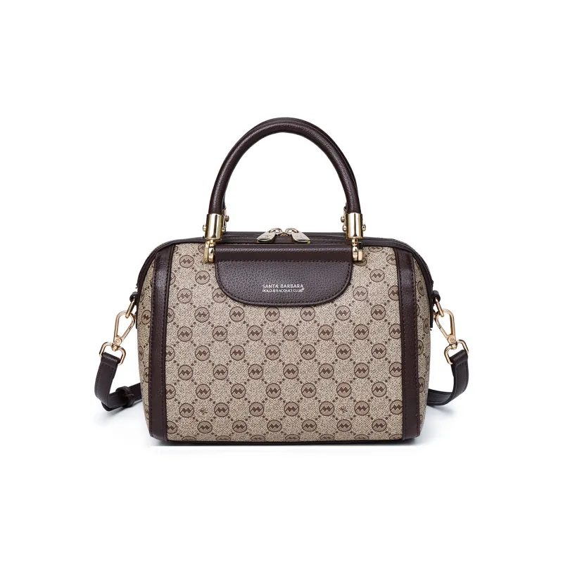SANTA BARBARA POLO & RACQUET CLUB PVC Boston Bag Shoulder Bag Regular Women's Gray-3