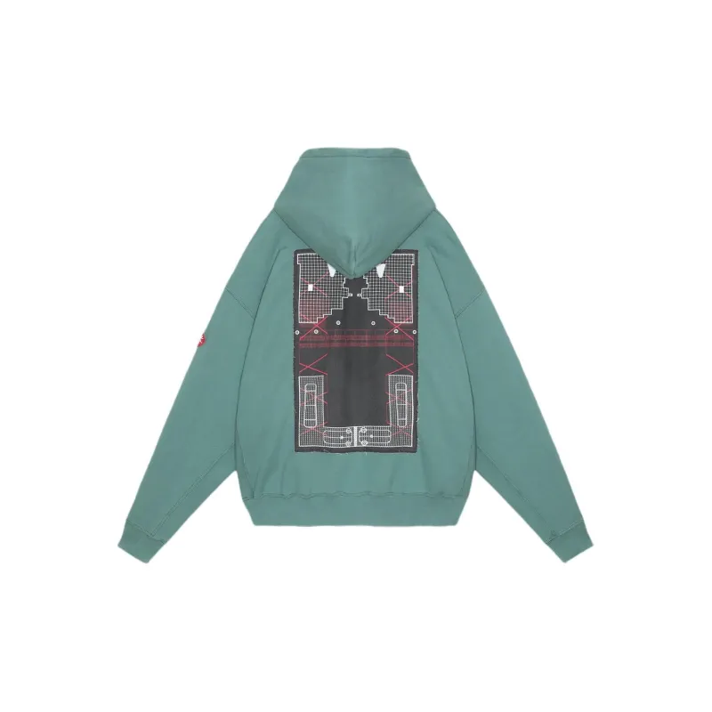 Cav Empt Washed District Patch Heavy Hoodie-1