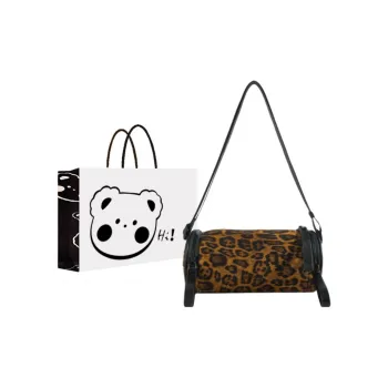 NX DOUGHNUT Suede Shoulder Bag Crossbody Bag Women's Brown/Coffee