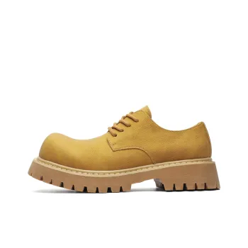 Chi Wolf Men's Casual Shoes Men Low Top Yellow/Black