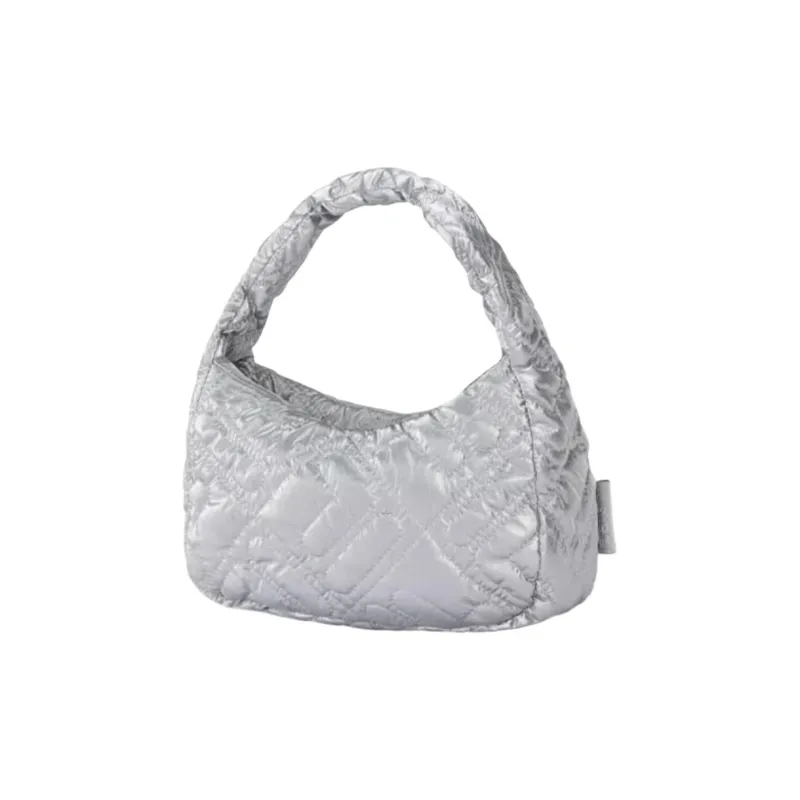 FILA FUSION Nylon Handbag Women's Bright Silver-1
