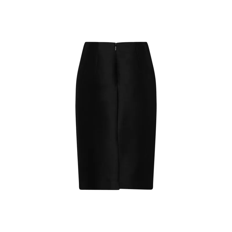 VERSACE Casual Short Skirts Women's Black-1