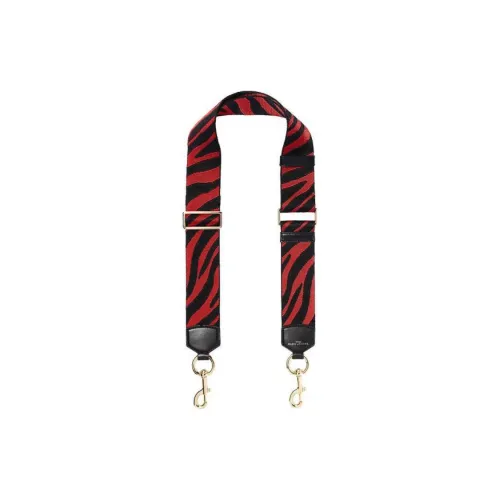 MARC JACOBS Snapshot Leather Detail Bag Straps Women's Red & Black