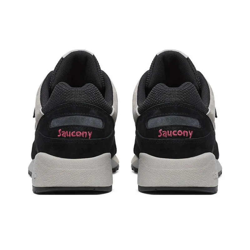 Saucony Shadow 6000 Anti Slip Wear Resistant Low Top Running Shoes Unisex Black-3