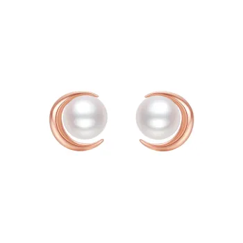 ZHOU LIU FU Freshwater Pearl Stud Earrings Women's