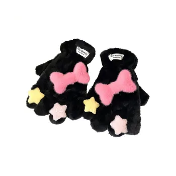 Lanza Polyester Knit Gloves Women's