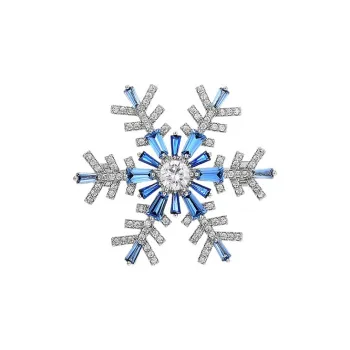 Marco Bizzarri Alloy Minimalist Style Delicate High End Suit Jewelry Coat Pin Niche Accessory Anti Flash Pin Women's