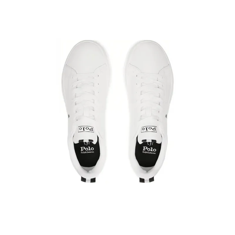 Polo Ralph Lauren Logo print Leather Sneakers-3