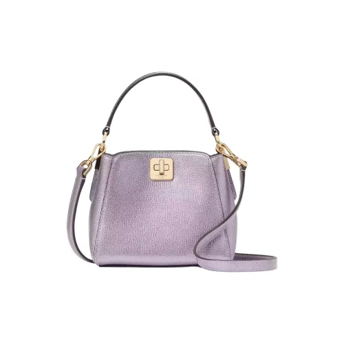 Kate Spade Premium Grained Leather Shoulder Bag Crossbody Bag Handbag Mini Women's Light Honey Jar With Flowers