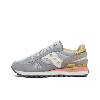 Saucony Shadow Original Anti Slip Wear Resistant Low Top Running Shoes Women's Gray