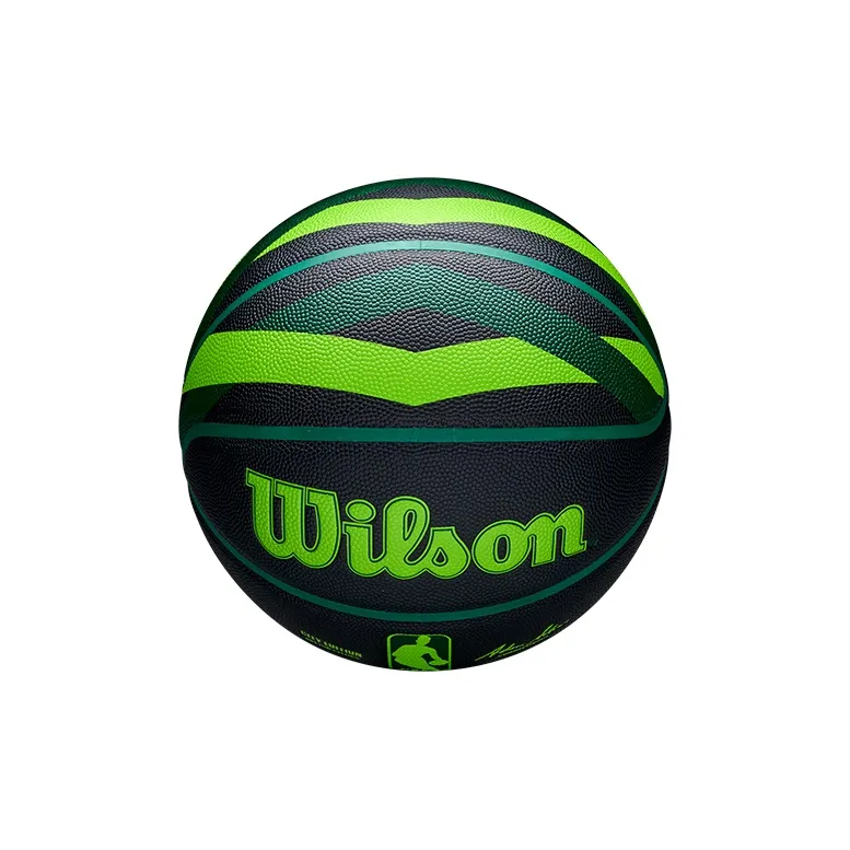 Wilson NBA City Series PU Basketball Black Size 7 Ball Competition Unisex-5