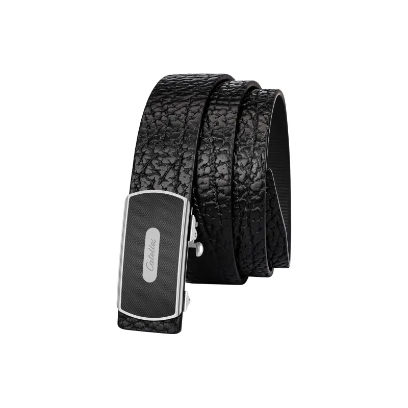 CATELLES Top Grain Cow Leather Leather Belts Men's 3.5cm-1