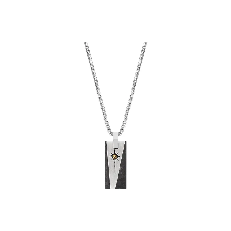 MUSTKOO 304 Steel Necklaces Unisex-0