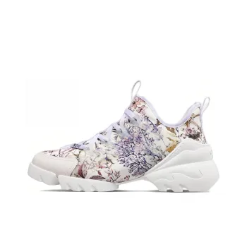 DIOR D Connect Low Top Casual Shoes Women's White