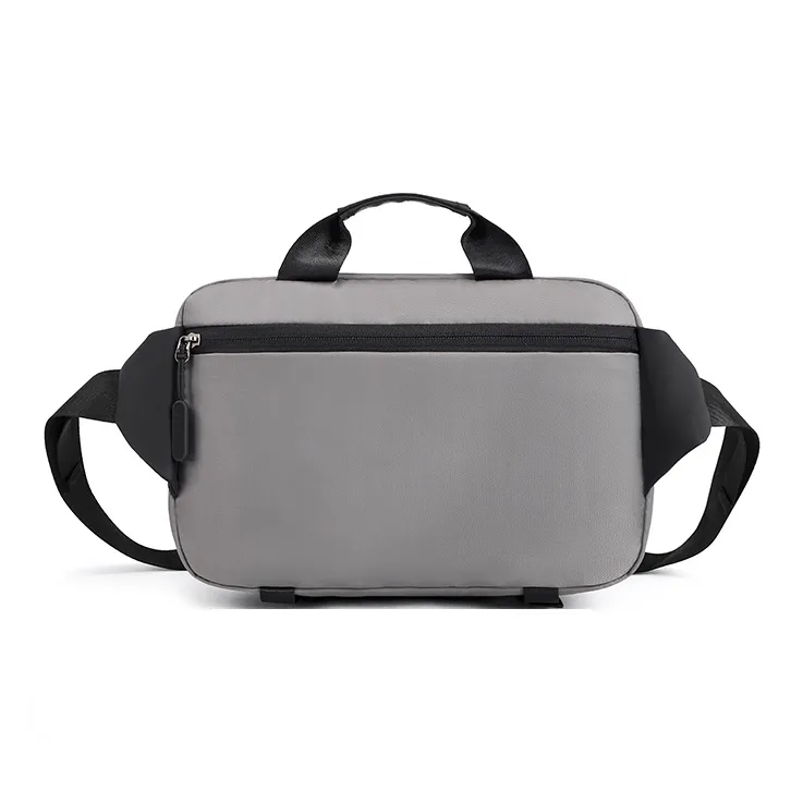 LUVISTRUE Oxford Crossbody Handbags Regular Men's Gray/Black-3