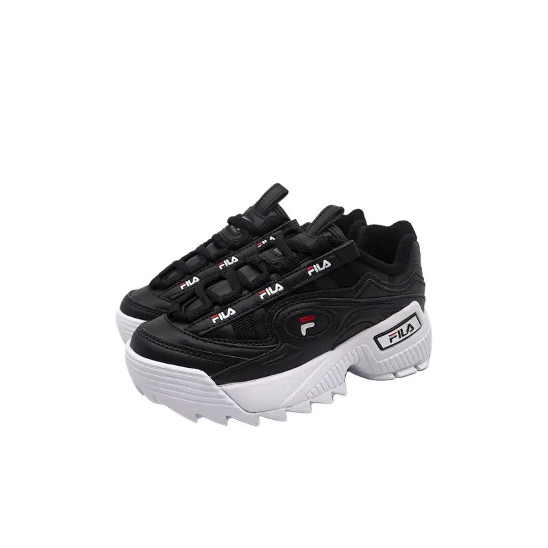 FILA KIDS Cushioning Wear Resistant Low Top Kids Lifestyle Shoes Black Kids'-2