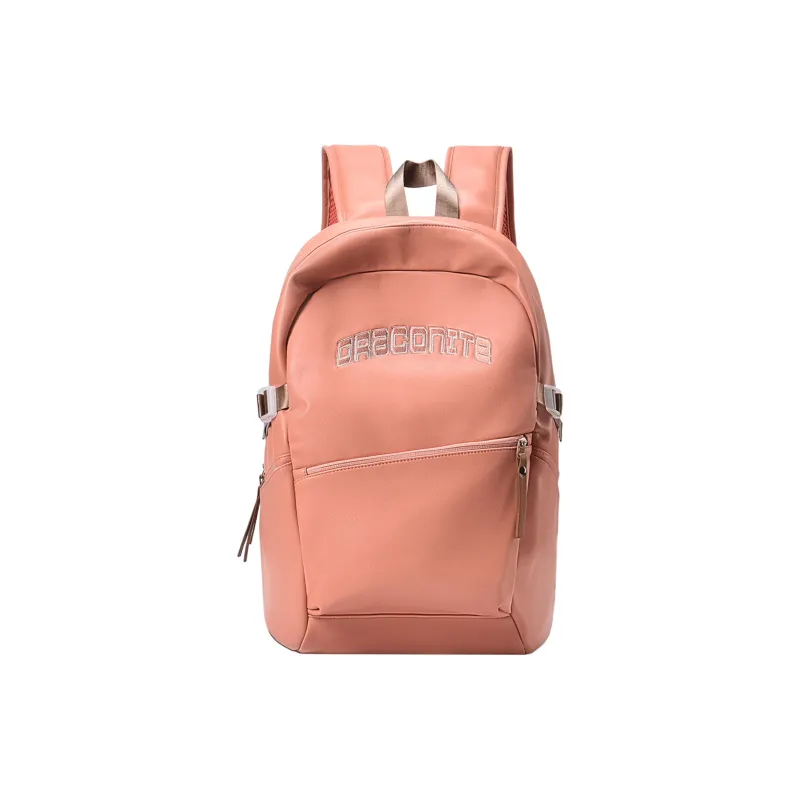 DRACONITE PU Students Backpack Regular Unisex White-9