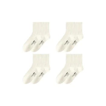 Cheekkiss Mid Calf Socks Women's 4 Pack