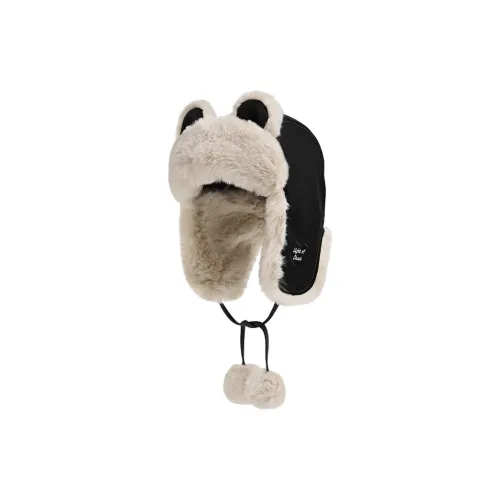 FREE RABBITⅡ Fall And Winter Cold Resistant Cycling Helmet Liner Warm Ear Protection Leather Skiing Trapper Hats Unisex