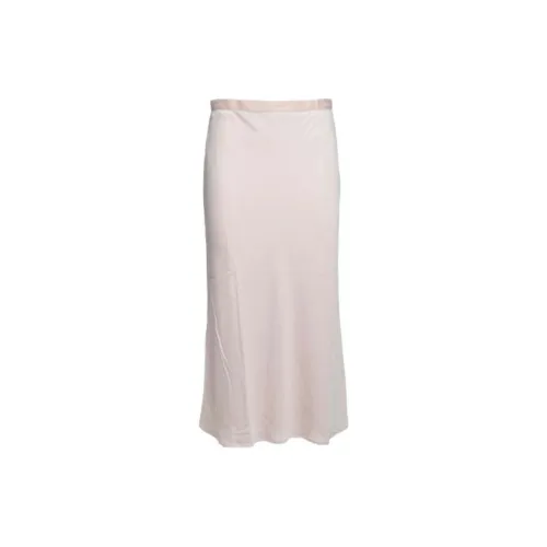 CALVIN KLEIN Casual Long Skirts Women's Light Pink