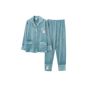 DanceBees Pajama Set Women's Blue