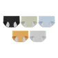 Black+Light Green+Light Blue+Ginger Yellow+Light Gray