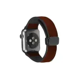 Crazy Horse Pattern Magnetic, Burgundy