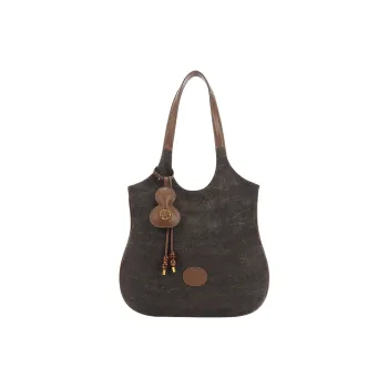 Pivsnu Fragrant Cloud Silk Handbag Shoulder Bag Women's Mugwort Leaf