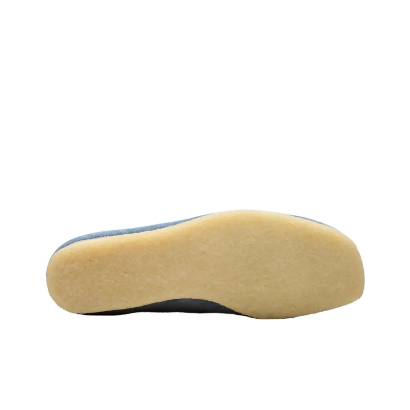 Clarks Wallabee Casual Shoes Men's Marine Blue-5