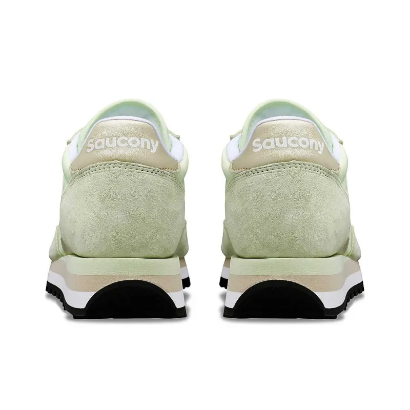 Saucony Jazz Triple Anti Slip Wear Resistant Low Top Casual Shoes Women's Green-4