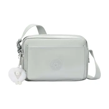 Kipling Polyamide Crossbody Bag, Shoulder Bag Medium Size Women's Silver