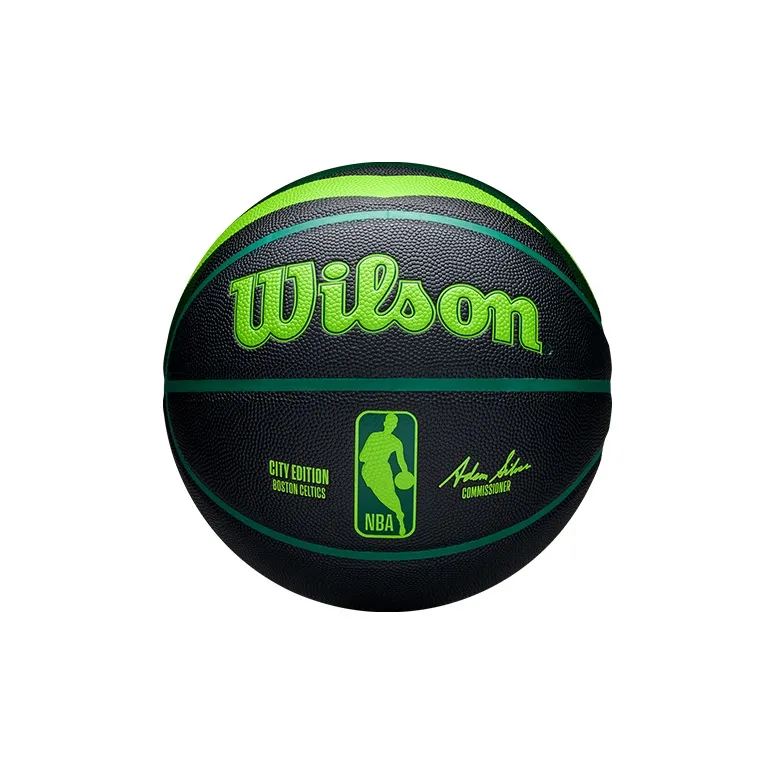 Wilson NBA City Series PU Basketball Black Size 7 Ball Competition Unisex-1