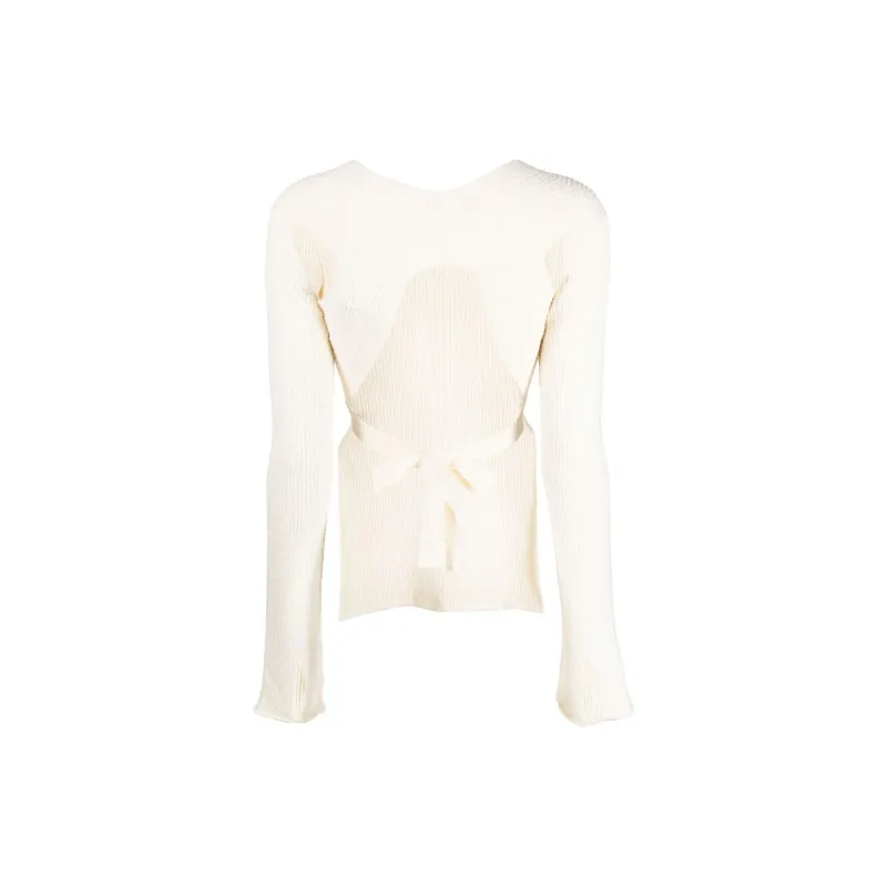 Axel Arigato Open back Ribbed Knit Jumper-1