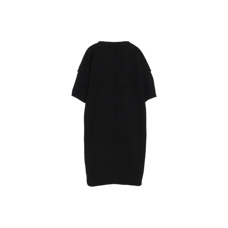 Yohji Yamamoto FW24 Short Sleeved Dress Women's Black-1