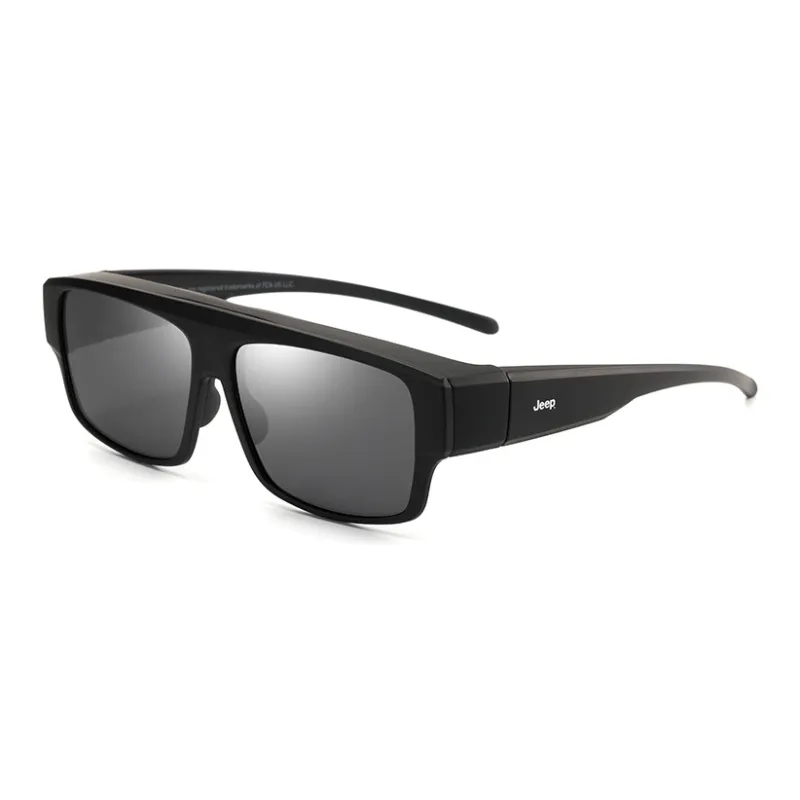 Jeep TR/Memory Plastic Square Sunglasses Men's-0