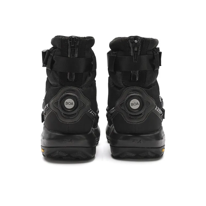 James Jean x FILA BOA EXPLORER 2 Abrasion Resistant Short Outdoor Boots Women's Black-3