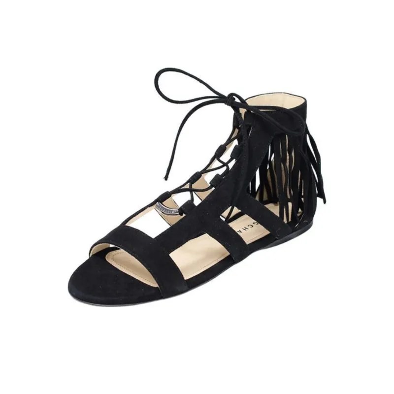 LONGCHAMP Roman Sandals Women's Black-2