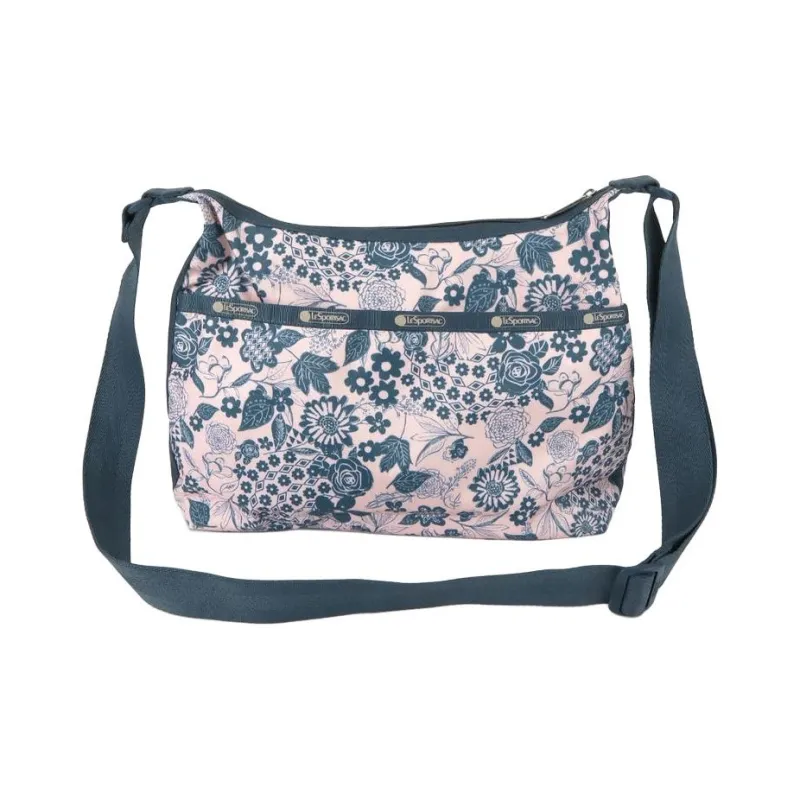 LeSportsac Nylon Crossbody Bag Shoulder Bag Women's Pink & Blue-2