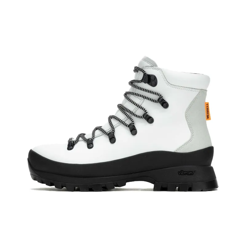 MERRELL Women's Bristol Hiker Mid 'White Black' Women's-0
