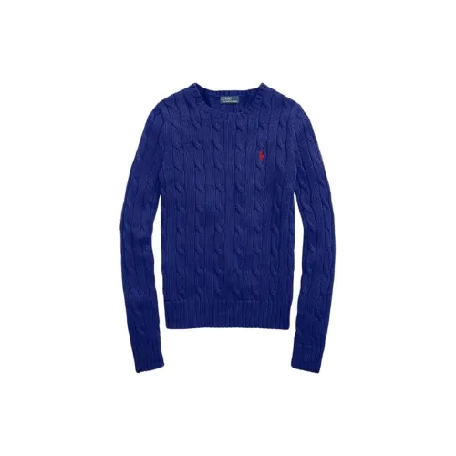 Polo Ralph Lauren Logo embroidered Cable knit Sweatshirt