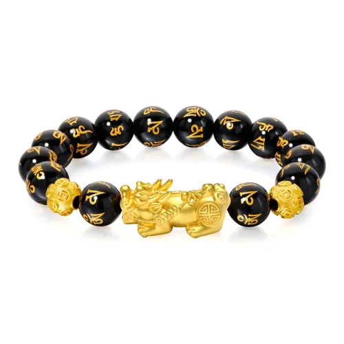 KING SIZE JEWELRY Gold Bracelet Men