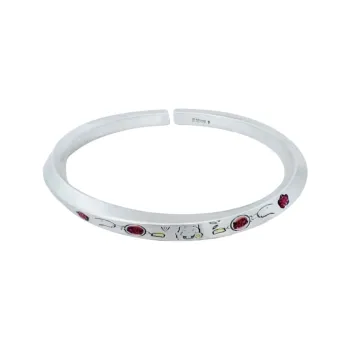 BKBU 999 Fine Silver Bangles Women's