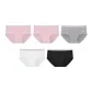 Pink+Pink+Heather Gray+White+Black