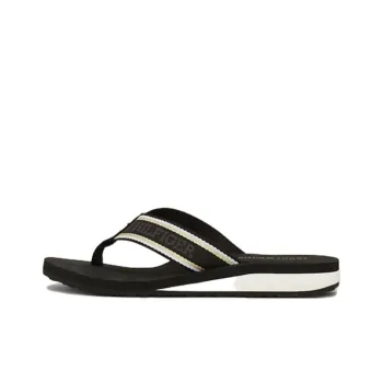 Tommy Hilfiger EVA Abrasion Resistant Flip Flops Women's Black