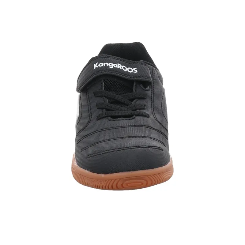 KangaROOS Anti Slip Wear Resistant Low Top Kids Lifestyle Shoes Black White Kids'-2
